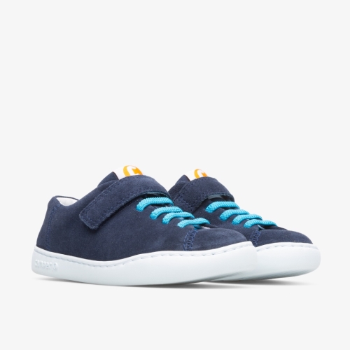 Camper Peu Sneakers Navy - Kids Singapore YFUMVJ-789